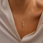 Cross Necklace (3 sizes) - Lyphiyes